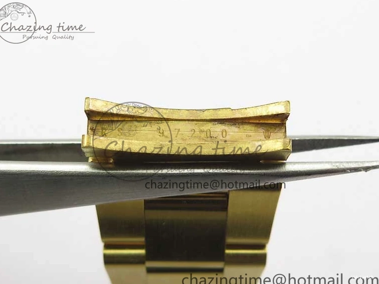 LN A2836 YG Dial Best Edition Wrapped Wrapped Bracelet Submariner Black 116618 D1F YG on 0207